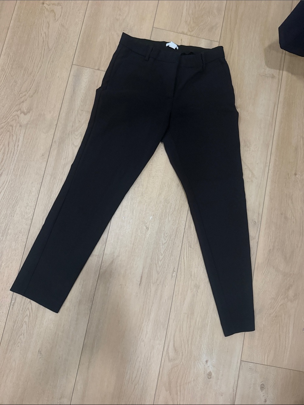H&M Black Slim Tapered Dress Pants